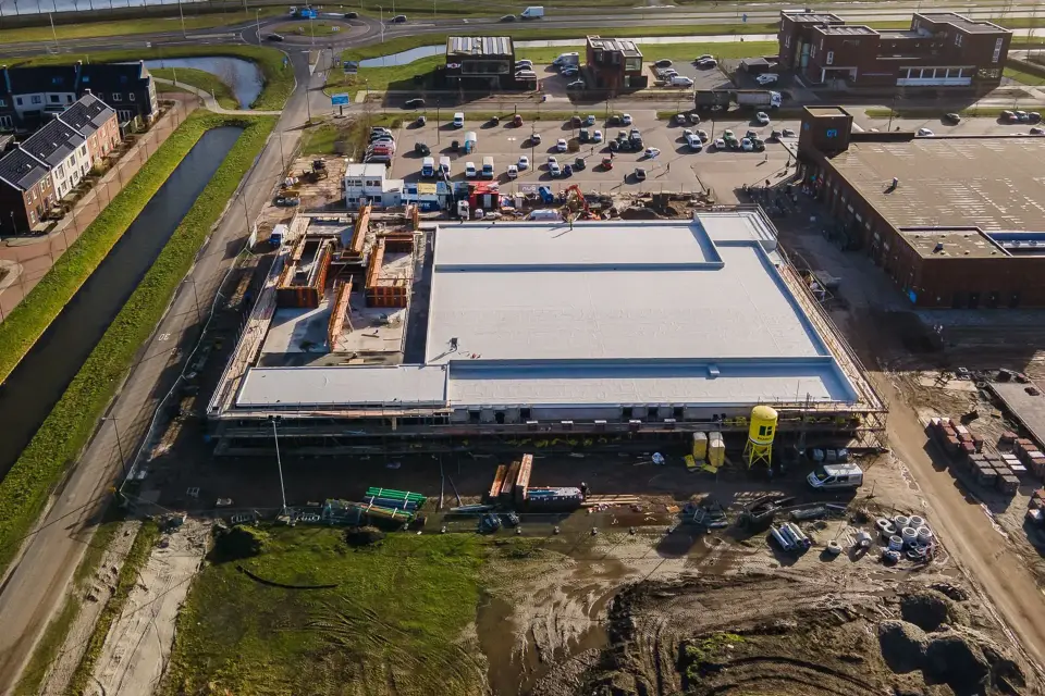 QRS   Projecten   Supermarkt en appartementen Kampen 1