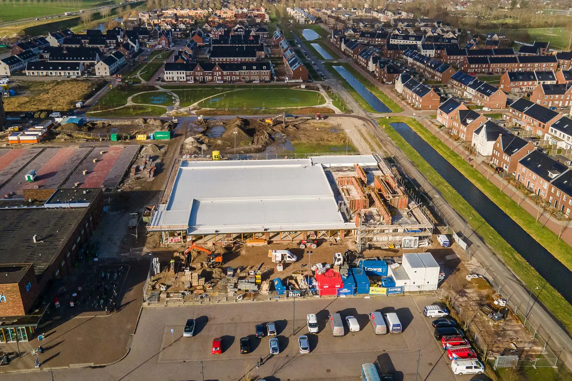 QRS   Projecten   Supermarkt en appartementen Kampen 2