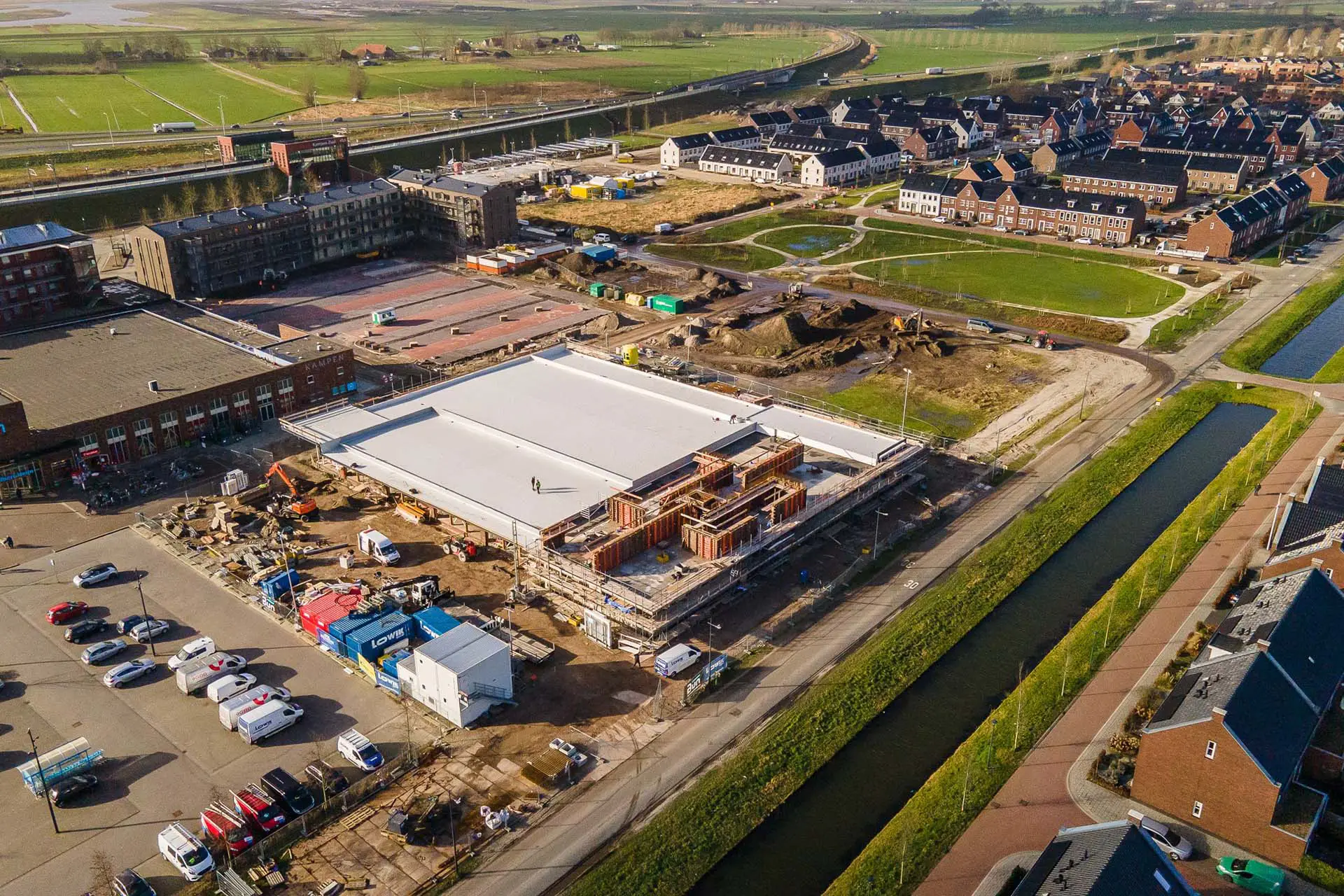 QRS   Projecten   Supermarkt en appartementen Kampen 4