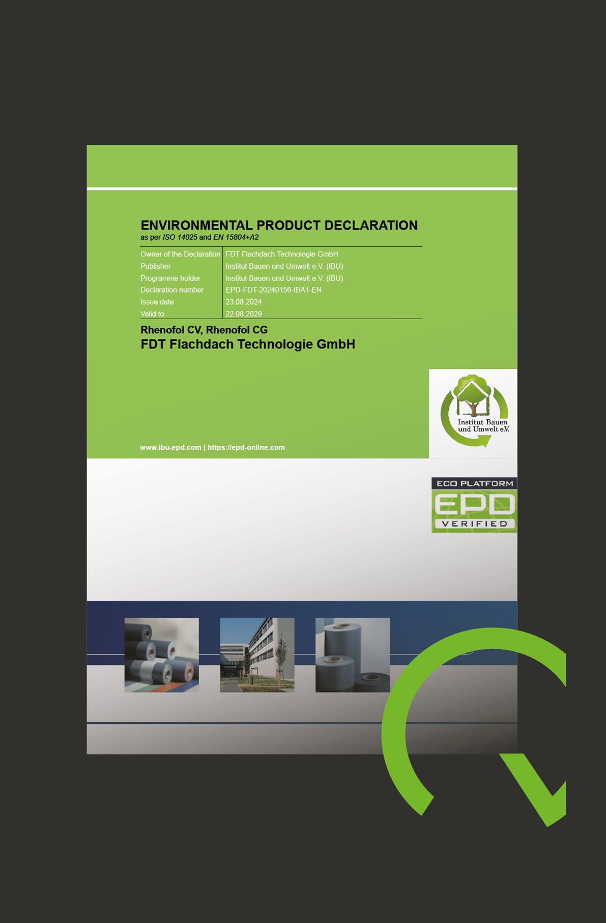 QRS   Rhenofol EPD Productverklaring