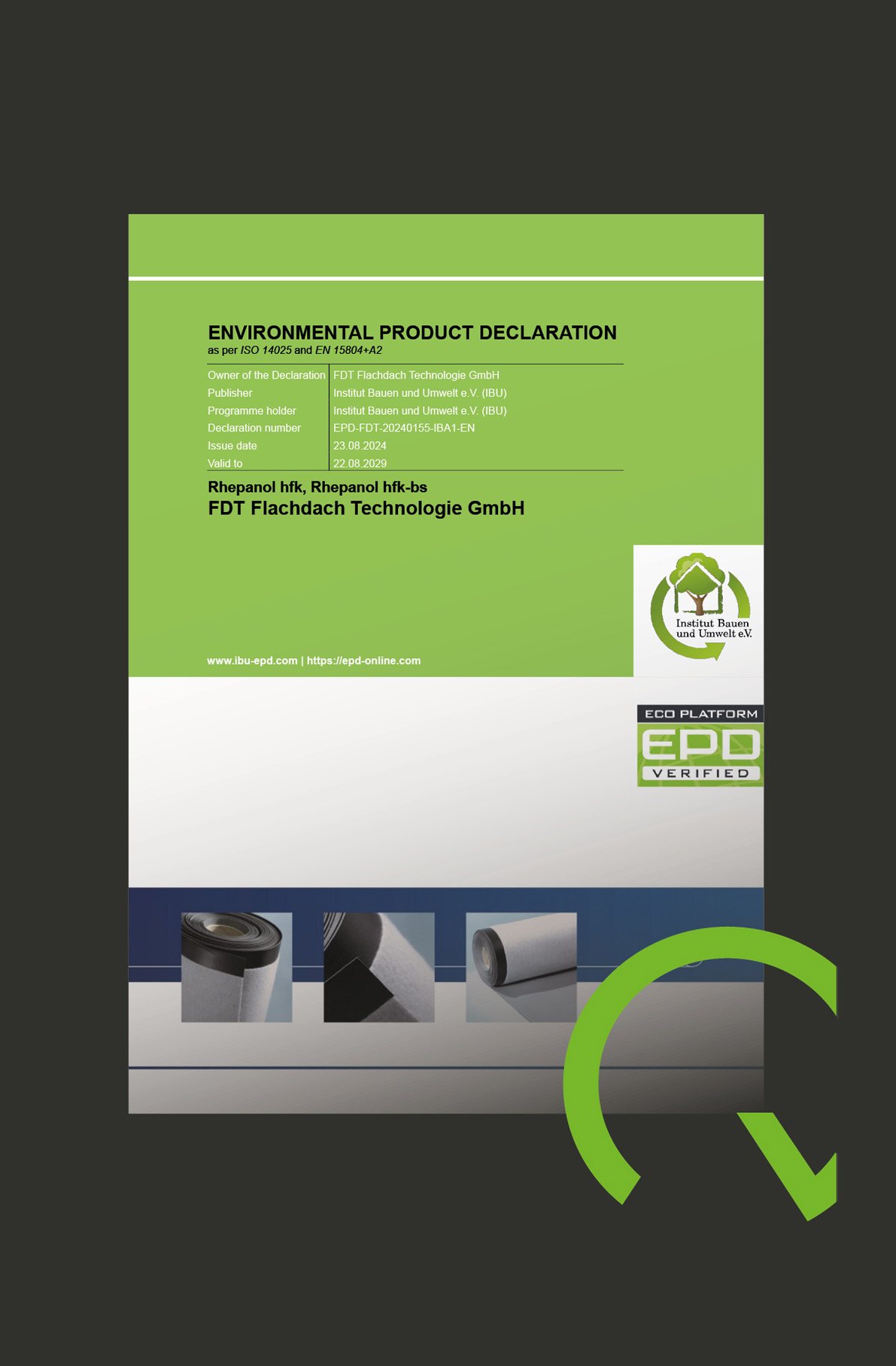 QRS   Rhepanol hfk EPD productverklaring